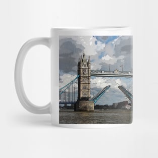 Tower Bridge Open bywhacky Mug